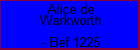 Alice de Warkworth