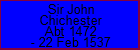 Sir John Chichester