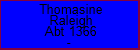 Thomasine Raleigh