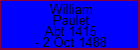 William Paulet
