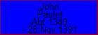 John Paulet