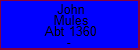 John Mules