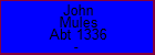 John Mules