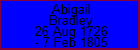 Abigail Bradley