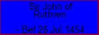 Sir John of Ruthven