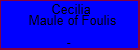 Cecilia Maule of Foulis