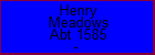 Henry Meadows