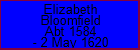 Elizabeth Bloomfield