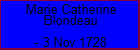 Marie Catherine Blondeau