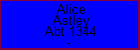 Alice Astley