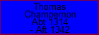Thomas Champernon