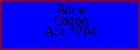 Alice Oxton