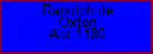 Ranulph de Oxton