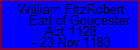 William FitzRobert Earl of Goucester