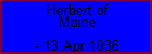 Herbert of Maine