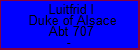 Luitfrid I Duke of Alsace