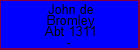 John de Bromley
