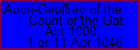 Aubri-Geoffrey of the Gatinais Count of the Gatinais