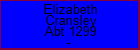 Elizabeth Cransley