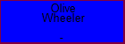 Olive Wheeler