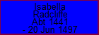 Isabella Radcliffe