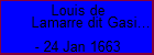 Louis de Lamarre dit Gasion