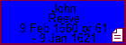 John Reeve