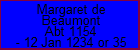 Margaret de Beaumont