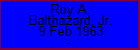 Roy A. Balthazard, Jr.