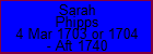 Sarah Phipps