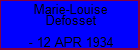 Marie-Louise Defosset