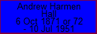 Andrew Harmen Hall