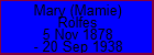 Mary (Mamie) Rolfes