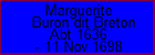 Marguerite Buron dit Breton