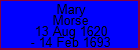 Mary Morse