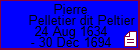 Pierre Pelletier dit Peltier