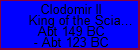Clodomir II King of the Sciambri