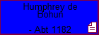 Humphrey de Bohun
