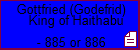 Gottfried (Godefrid) King of Haithabu