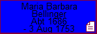 Maria Barbara Bellinger