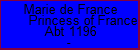Marie de France Princess of France