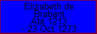 Elizabeth de Brabant