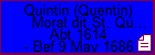 Quintin (Quentin) Moral dit St. Quentin