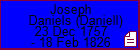 Joseph Daniels (Daniell)