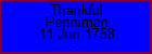 Thankful Penniman