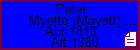 Peter Myette (Mayett) (Myatt) (Mallet)