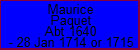 Maurice Paquet