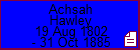 Achsah Hawley
