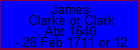 James Clarke or Clark