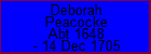 Deborah Peacocke
